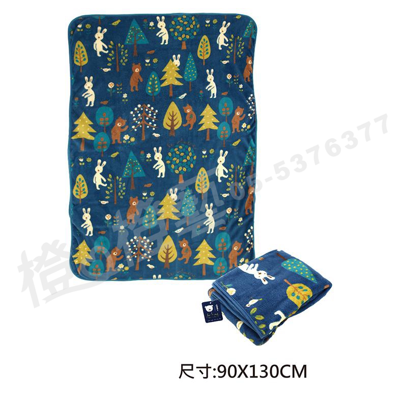 法國兔珊瑚絨毯-森林
