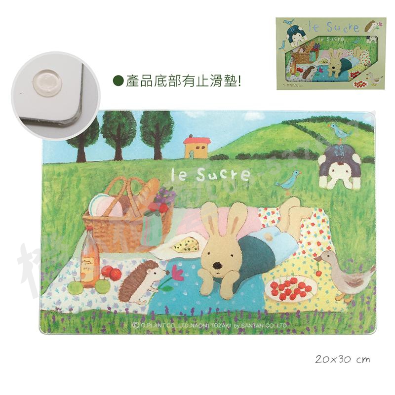 法國兔強化玻璃砧板-野餐(盒裝)