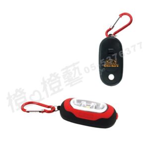 英國熊三段LED燈鑰匙圈