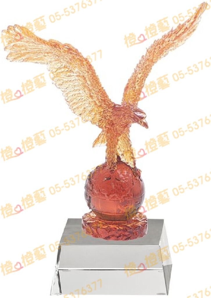 琉璃獎座「俯瞰全世界」-獎牌獎座獎盃藝品「退休、績優表揚、升官、榮陞」-鏤空彩色琉璃