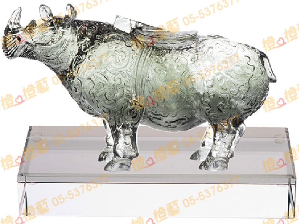 琉璃獎座「開拓 無所畏懼」-獎牌獎座獎盃藝品「退休、績優表揚、升官、榮陞」-鏤空彩色琉璃