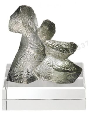 琉璃獎座「超越系列」-獎牌獎座獎盃藝品「退休、績優表揚、升官、榮陞」-鏤空彩色琉璃