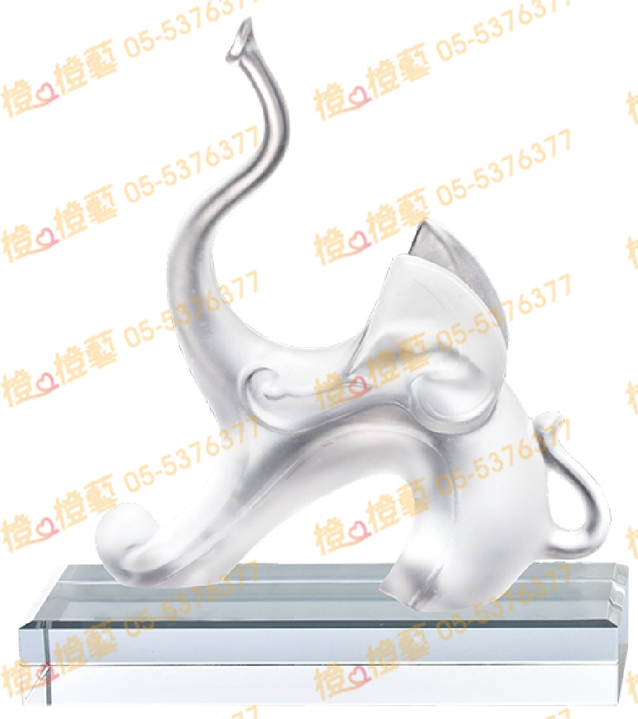 琉璃獎座「萬象更新春大地」-獎牌獎座獎盃藝品「退休、績優表揚、升官、榮陞」-鏤空彩色琉璃
