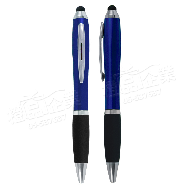 彩管觸控筆-藍色、黑色/觸控式/辦公文具/金屬質感/禮品贈品