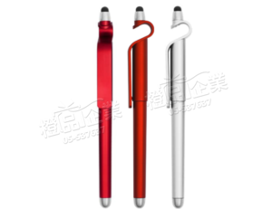 手機觸控原子筆-黑色/手機支架/觸控式/辦公文具/禮品贈品