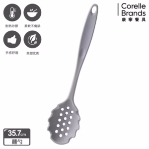 康寧極簡耐熱矽膠麵勺