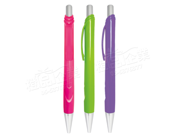 粉彩原子筆-藍色/繽紛管身/辦公文具/學生用筆/禮品贈品