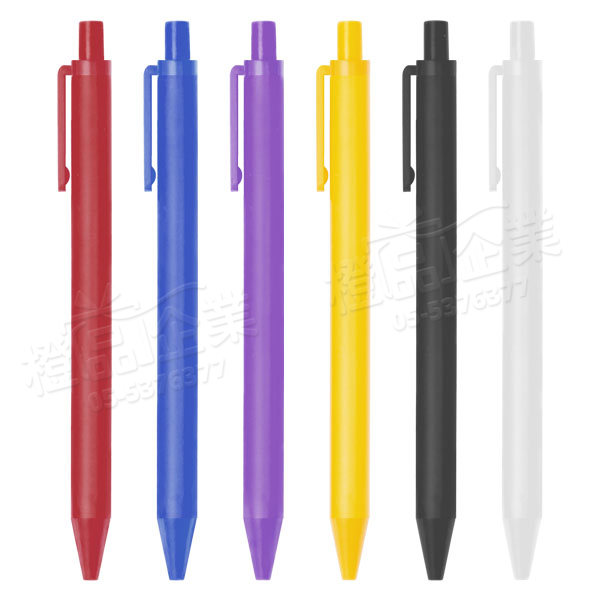 超值噴砂原子筆-藍色/磨砂質感/辦公文具/學生用筆/禮品贈品