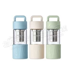 康寧晶透手提茶隔耐熱玻璃水瓶480ml
