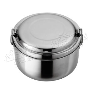 Dashiang不銹鋼圓形便當盒14cm/環保餐盒/便當盒/保鮮盒/不鏽鋼餐盒/禮品贈品